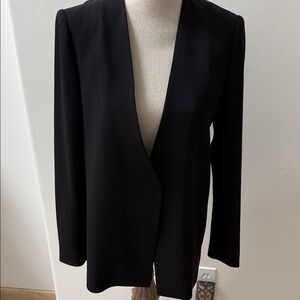 Alice + Olivia Classic Black blazer,6, crossover back detail, beautiful!